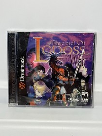 Record of Lodoss War (Sega Dreamcast) CIB Complete - Tested