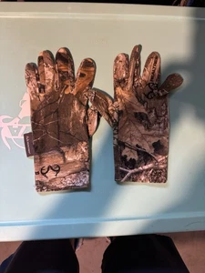 Realtree Thermal Stretch Camouflage Men's Gloves Size L/XL, New - Picture 1 of 3