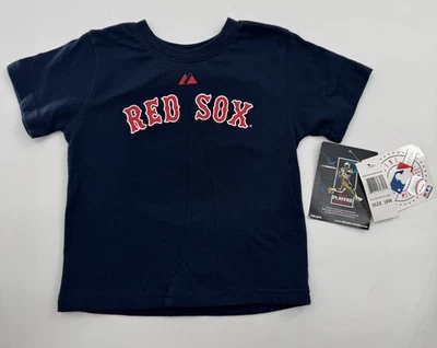 Boston Red Sox футболка Baby 18 М Majestic новый винтажный Jacoby Ellsbury #46 бейсбол - Изображение 1 из 4
