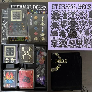 ETERNAL DECKS 1-4 players 30 mins co-operative Board Game Japanese games - Picture 1 of 1