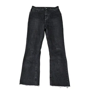 BDG Jeans Womens 27 Kick Flare High-Rise Cropped Raw Hem Urban Outfitters Boho - Picture 1 of 10