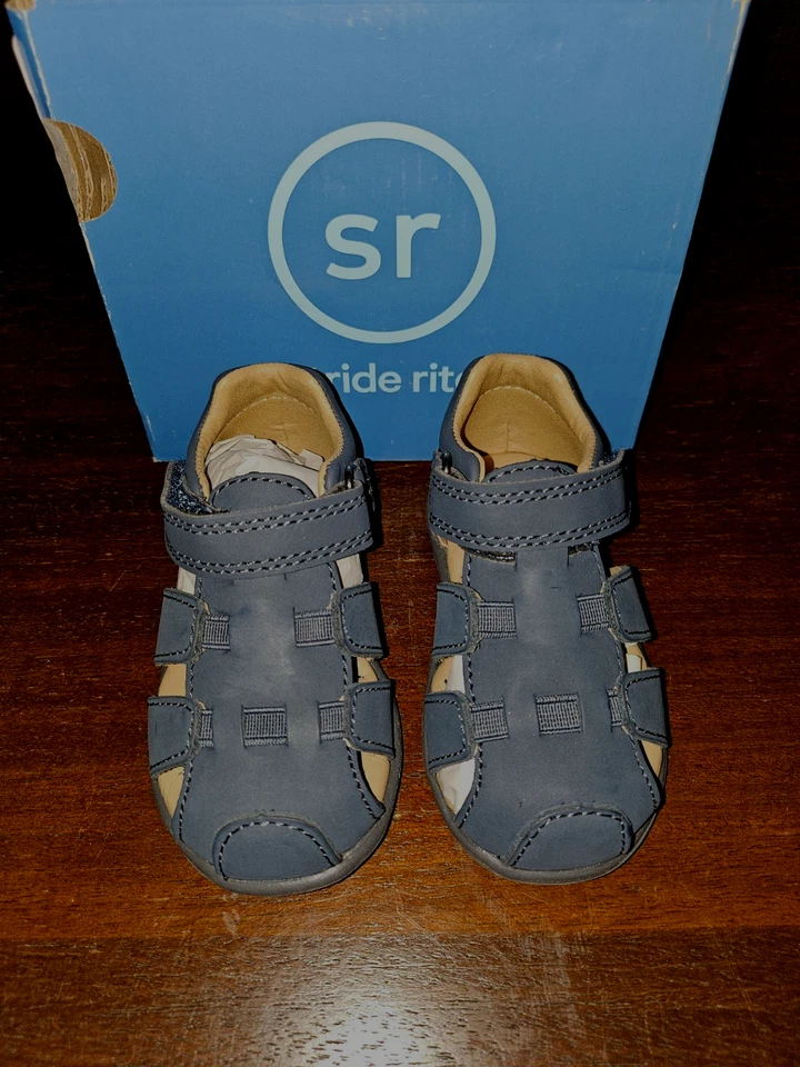 Stride Rite искусства Archie детский рыбак сандалии BBO12102 темно-синий 4 Вт новый в коробке - Изображение 1 из 4