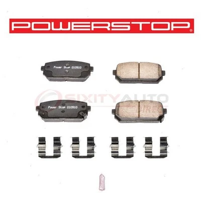 PowerStop Rear Disc Brake Pad & Hardware Kit for 2007-2012 Kia Rondo - mi Foto 1 de 4