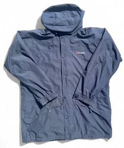 Berghaus Goretex Men’s Navy Blue Waterproof Hooded Jacket Coat - XXL - Picture 1 of 24