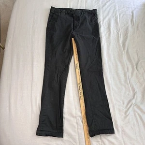 Todd Snyder Pants Men’s 33 Black active Zip Button - Picture 1 of 6