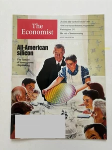 The Economist Magazine August 23rd - 29th 2025 All-American Silicon - Picture 1 of 1