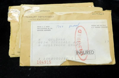 Lot of 3x 1962,1963, & 1964 United States Mint Proof Sets in OGP - Image 1 of 4