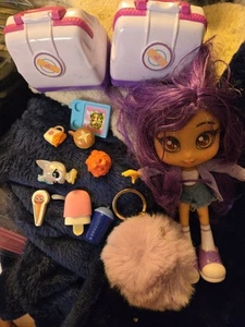 lila Aphmale Puppe + Extras - Bild 1 von 1