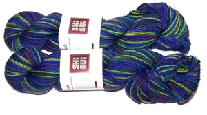 Two 50gm Skeins of SHIBUI 100% Superwash Merino Sock Yarn #4401 MULTI - Picture 1 of 1