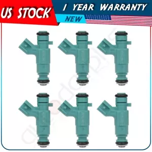 6 Set Fuel Injectors For 2001-2003 Chrysler Concorde Sebring Dodge Intrepid 2.7L - Foto 1 di 12