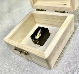 Denon DL-103 LCII Cartridge in Germany made Stanley Engineering EBONY wood body - Picture 1 of 12