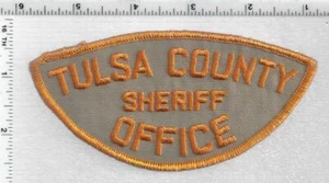 Tulsa County Sheriff (Oklahoma) 1st Issue Shoulder Patch - Picture 1 of 1