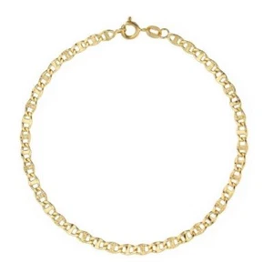 Bracciale a Catena Traversino in Oro Giallo 18k - Picture 1 of 1