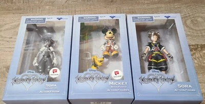 Lote de figuras exclusivas de Kingdom Hearts Walgreens 2017 Foto 1 de 4