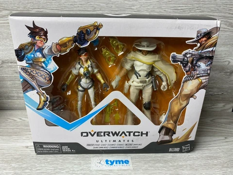 Overwatch Ultimates Series Tracer and McCree Skin Dual Pack 6" Figures NEW Cover