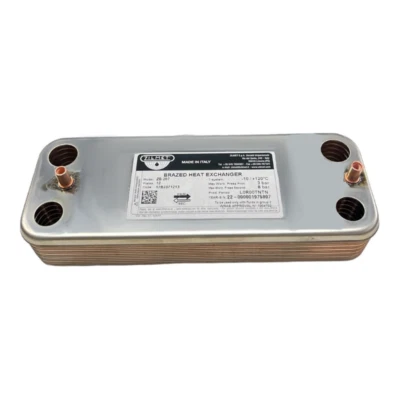 ZILMET SCAMBIATORE SANITARIO 12P COMPATIBILE SAUNIER DUVAL S1005800 S101660 CALD