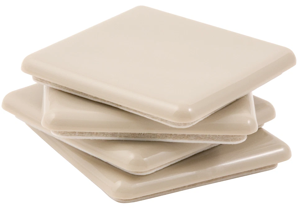 WAXMAN 4701295N 2.5 in. Square Super Sliders