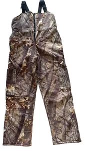 Vintage Outdoors Bibs Mens XL Realtree Camo Hardwoods 20-200 Insulated 40"waist - Picture 1 of 19