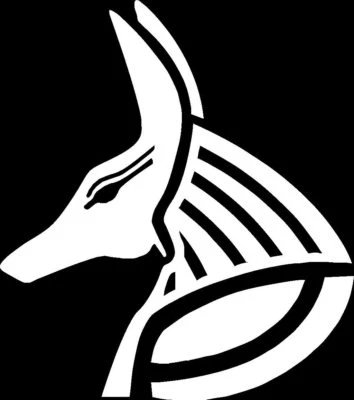 Anubis Egyption God Head Troquelado Vinilo Ventana Coche Calcomanía Adhesivo Vendedor de EE. UU. Foto 1 de 4