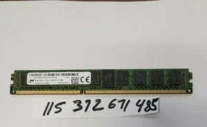 8GB PC3l-12800 DDR3-1600MHz ECC Registered 240-Pin Dual Rank VLP LOW VOLTAGE - Picture 1 of 1