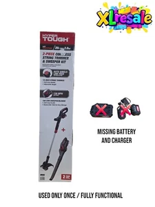 Hyper Tough 20V Max Cordless 10" String Trimmer, Lightweight  NO BATTERY&CHARGER - Picture 1 of 12