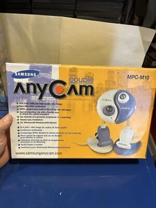 📹 Samsung CUALQUIER CÁMARA Pareja 1999/2000 (MPC-M10) Cámaras Web Raras De Colección 💻 - 🆕 - Imagen 1 de 6