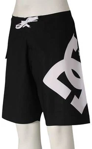 DC Boy's Lanai Essential Boardshorts - Black / White - New - Picture 1 of 1
