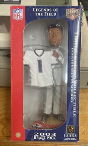 TERRELL SUGGS Baltimore Ravens / Arizona State 2003 NFL Draft Day Bobblehead NIB - Picture 1 of 10