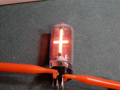 Burroughs B5856S Nixie Tube Qty 1 NOS Case Packed Nixie Indicator Tube +/- Only - Image 1 of 4