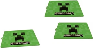 3er Set Minecraft Tischunterlage Tischset Platzdeckchen Malunterlage 43 x 28 cm - Picture 1 of 1