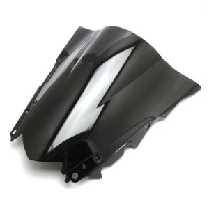 Black Windscreen For Yamaha YZF R25 R3 2014 2015 2016 2017 2018 ABS Windshield - Picture 1 of 3
