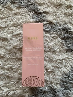 KOEC Natural Foundation Medium Spectrum Moisture Light Weight Forever - Image 1 of 3