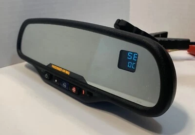03-06 OEM Cadillac Chevrolet Silverado GMC Rear View Mirror Auto Dimmer Onstar - Image 1 of 4
