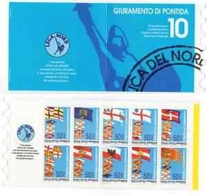 FE0165 - Propaganda Lega nord - Giuramento di Pontida - Libretto - Picture 1 of 1