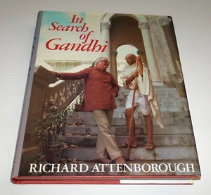 Richard Attenborough In Search of Gandhi SIGNED 1st.Edition  1st Print 1982 HCDJ - Imagen 1 de 24
