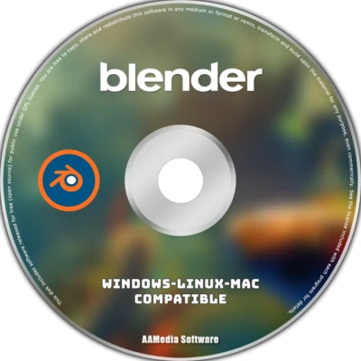 Blender - 3D Graphics Design Animation Animator Studio Software Computer Program - Image 1 of 4