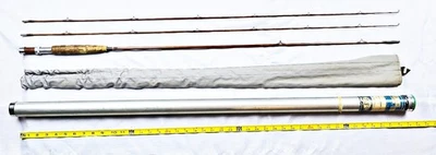 Early Orvis "99" 7 Ft 5 Wt 2 Pc 2 Tip 3.5 Oz Bamboo Flyrod In Correct Tube 1956 - Image 1 of 4