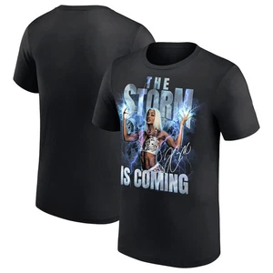 WWE Jade Cargill The Storm Is Coming T-Shirt Black - Bild 1 von 1