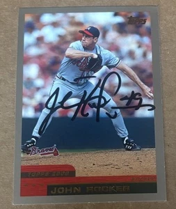 JOHN ROCKER ATLANTA BRAVES SIGNED AUTOGRAPHED 2000 TOPPS CARD #314 - Picture 1 of 1
