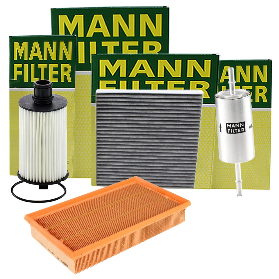 Kit de filtro de aceite de motor de combustible de cabina de aire Mann-Filter para Jaguar XJ Foto 1 de 2