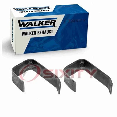 Perchas de sistema de escape derecho tubo delantero Walker 2 piezas para 1987 GMC R3500 6,2 L ky Foto 1 de 4