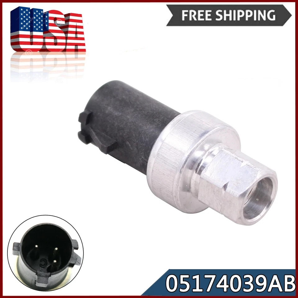 A/C Pressure Transducer Switch 05174039AB For Chrysler Dodge Ram Jeep Plymouth - Image 1 of 4