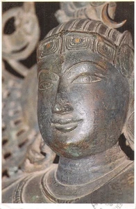 INDE MADRAS SHIVA CHOLA BRONGE - Foto 1 di 2