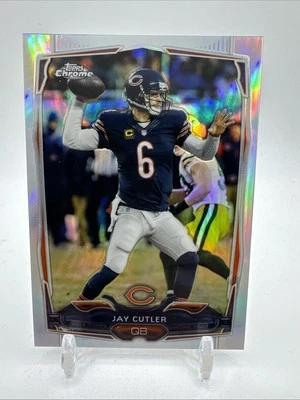 2014 Topps Chrome Refractor #58 Jay Cutler - Image 1 of 2