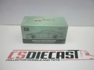 ERA Car 1:64th Scale Nissan GT-R50 Italdesign Production Version Pink Greenish - Picture 1 of 3