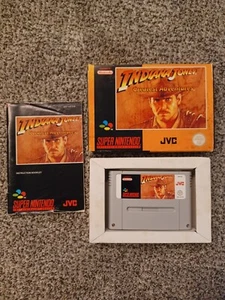 INDIANA JONES GREATEST ADVENTURES - PAL - SNES - COMPLETE IN BOX, CLEAN! - Picture 1 of 8