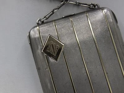Bolsa Chatelaine Art Deco TIFFANY & CO / Carter Hale ouro 14K em prata esterlina - Imagem 1 de 4