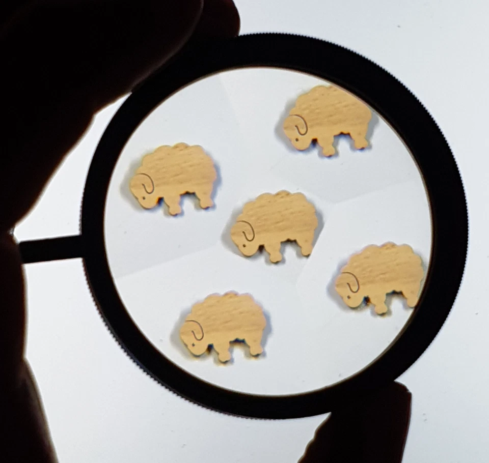 62mm Trickfilter  5x  Stern - Bild 1 von 1