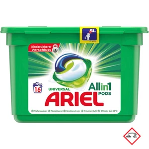 Ariel Detersivo per Lavatrice All IN One Baccelli Universale 16 Capsule - Foto 1 di 1