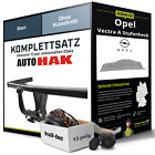 Produktbild - Anhängerkupplung starr für OPEL Vectra A Stufenheck +E-Satz Kit NEU AHK